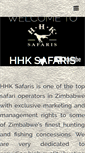 Mobile Screenshot of hhksafaris.com